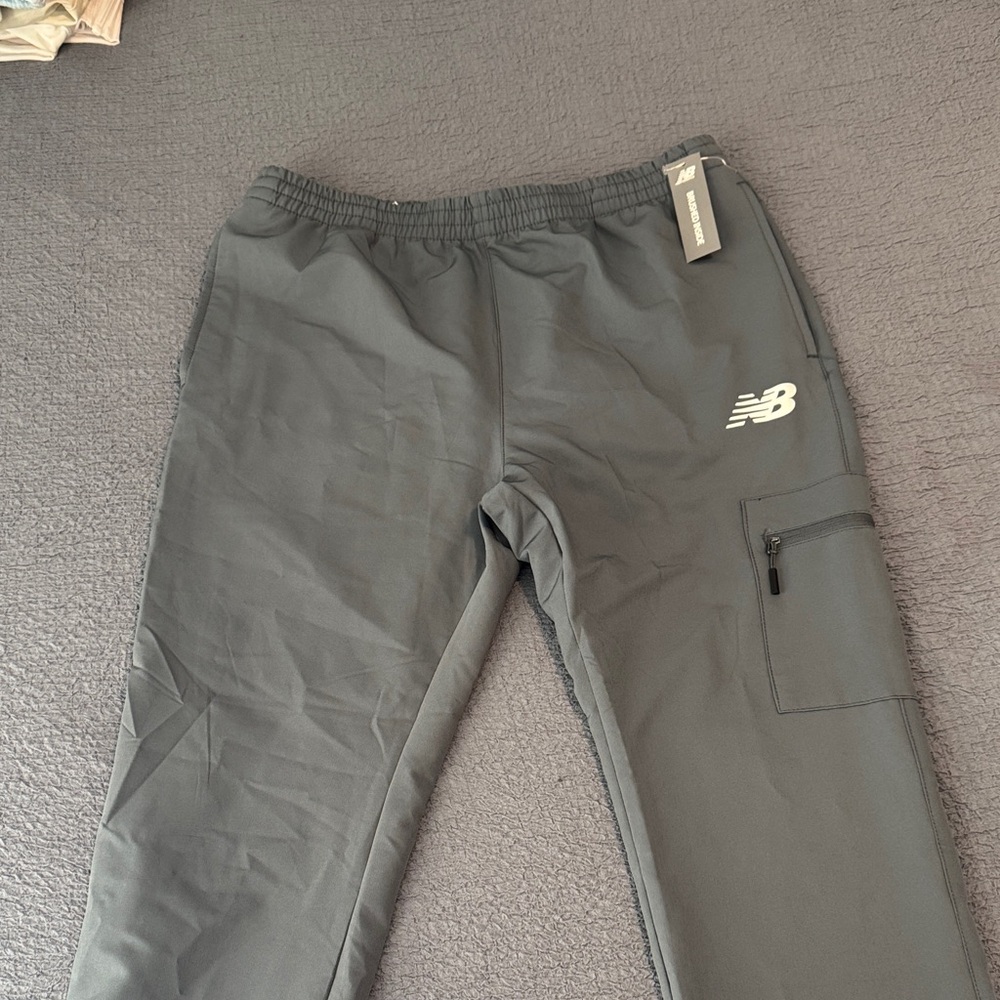 New Balance Men's Charcoal Joggers